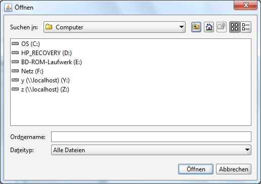 Windows Suche in Dateien Bildschirmansicht 02