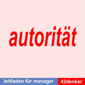 Über die Autorität: Leitfaden für Manager Titelbild